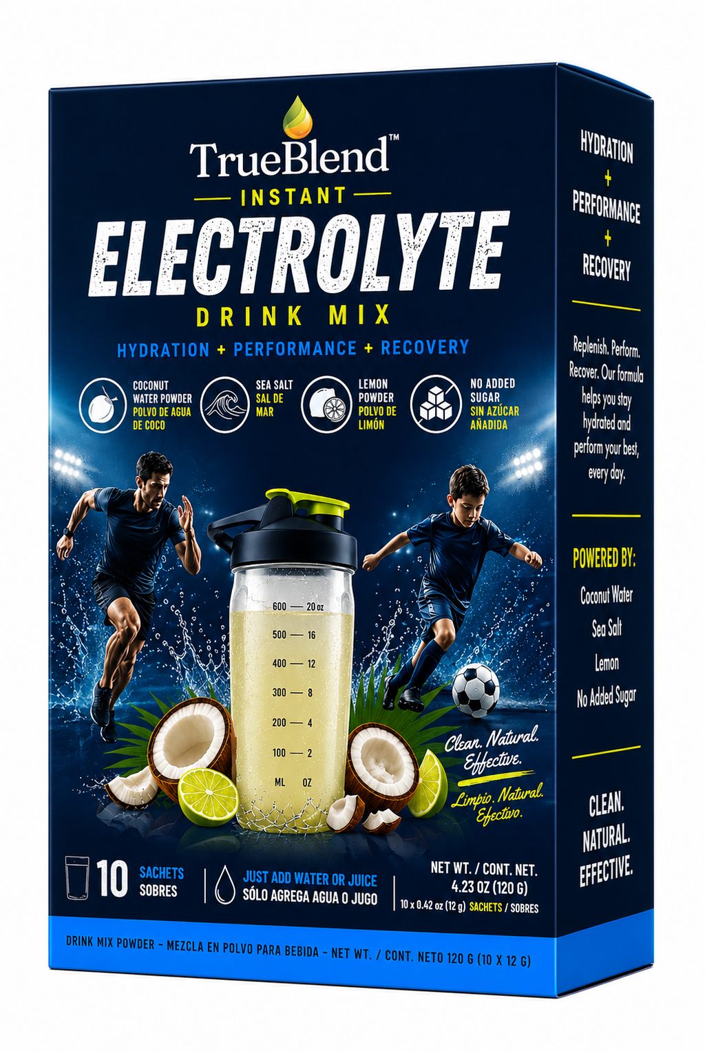 TrueBlend Electrolyte Drink Mix – Coconut Hydration