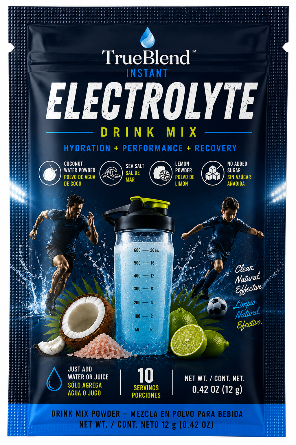 TrueBlend Electrolyte Drink Mix – Coconut Hydration